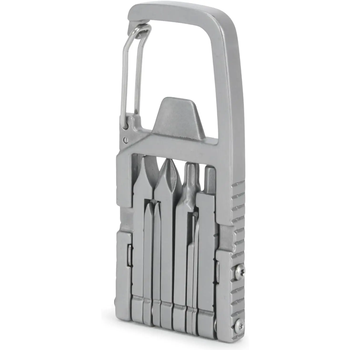 12-in-1 Pocket Multitool Keychain – Portable Folding Screwdriver Bit Tool with Bottle Opener for Camping, Travel & Everyday Carry