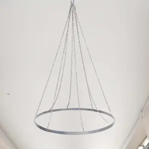 24" Hanging Hoop Ring Hardware For 8-Panel Ceiling Drapes and FREE Tool Kit