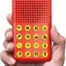 KNUCKLHEAD Electronic Sound Effects Machine - Novelty Electronic Toy, Unisex Gag Toy with 16 Funny Sounds, Colorful Sticker, 3x4x1in Party Trigger, Creative Prank Gift, Pranks Gag Gifts for Kids' Birthday Parties, Batteries Included