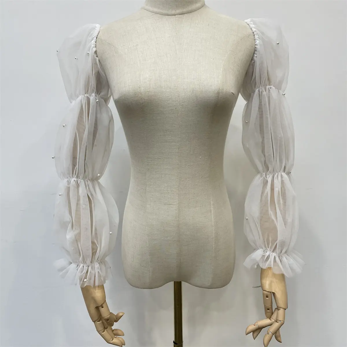 Detachable sleeves, Pearled Sleeves, Wedding Sleeves, Bridal Sleeves, A pair of Sleeves, Bridal Separates Comfort Dress