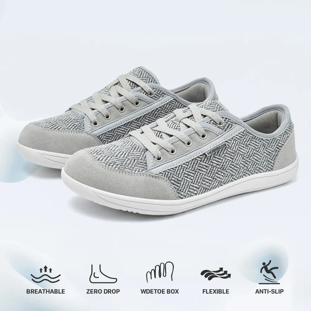 HOBIBEAR Barefoot Shoes for Women Men Zero Drop Sole Wide Toe Box Walking Sneakers Flexible Durable,summerwins,father'sdaygifts,back to school,back to school shopping,travel essentials,camping essentials tiktokshopbacktoschool