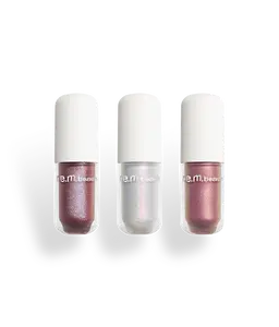 r.e.m. beauty by Ariana Grande starlet rosebud trio - lustrous liquid eyeshadows - highly pigmented, shimmering tones, clean formula with vitamin e, long-wearing and waterproof