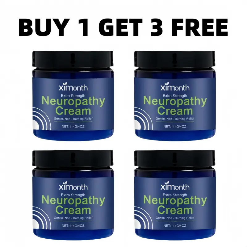 BUY 1 GET 3 FREE Neuropathy Cream .Soothing Cream for Feet,Legs, Hands, Etc. AloeShea Butter Gentle Clove Moisturizing Body CareDaily,travel essentials,sunscreen,sohochic