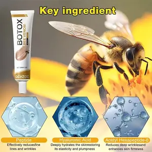 Bee Venom Facial Care Cream - One Swipe to Activate Mode: Targets Expression Lines & Static Wrinkles, Hydrates & Lifts for Youthful Appearance, Firming Effect with Natural Glow, Gentle on All, Hydrating