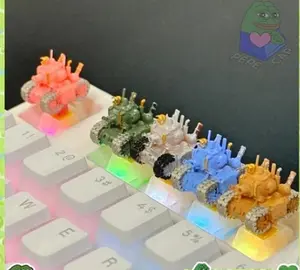 Tank Keycap – Military Tank Artisan Keycap, Custom Mechanical Keyboard Key
