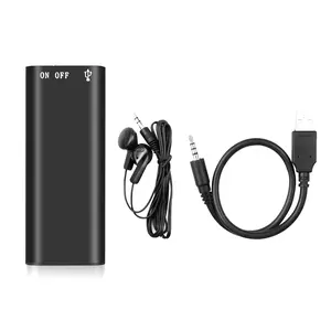 reproductor  mp3  paramúsica Mini Audio Recorder Voice Activated Office Listening Device 8GB/16GB/32GB HNK