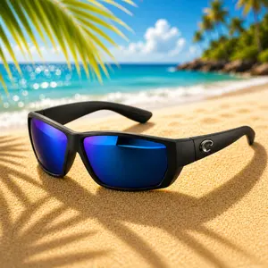 Costa Classic Style Sunglasses for Men – Polarized Fishing Glasses for Driving, Beach, Outdoor Sports and Travel