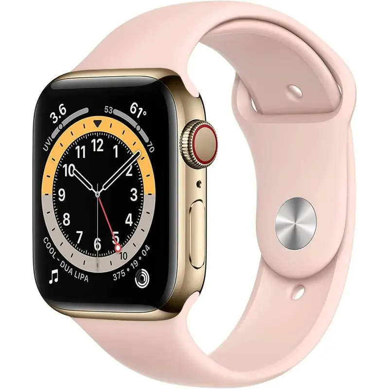 Refurbished Apple Watch Series 6 Stainless Steel (GPS + Cellular) Acceptable Condition with 1 Year Warranty