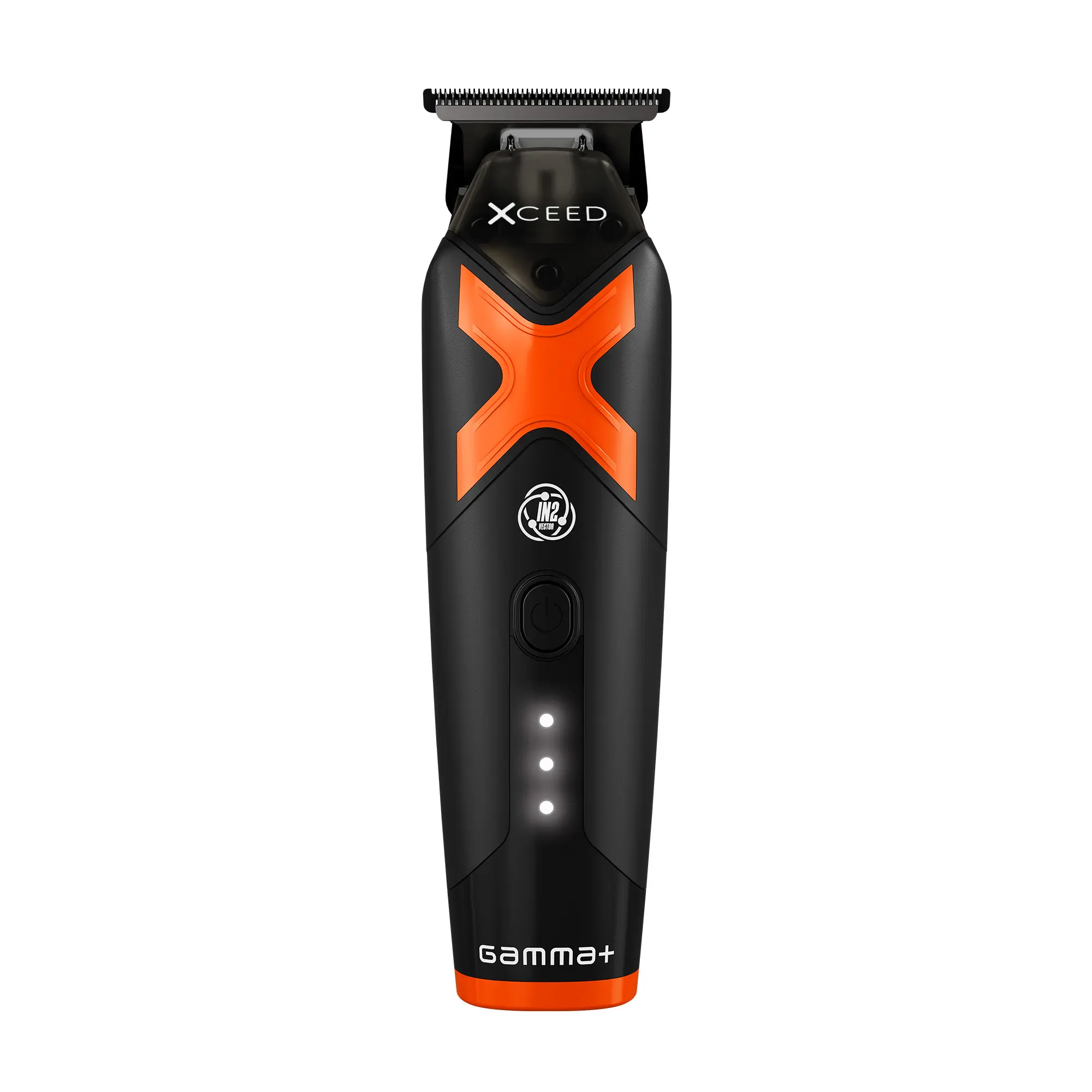 GAMMA+ XCeed Professional Cordless Barber Hair Trimmer with IN2 Vector Motor for Precision Grooming