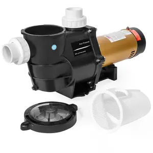 XtremepowerUS Heavy Duty 2HP In-Ground Swimming Pool Pump - 230V, Dual Speed, High Flow, 2" Inlet, Quiet Operation