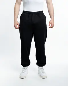 EKKO Blank Polar Fleece Cuffed Sweatpants | 380 GSM |  Warm Comfort Fit | Men's + Women's Sweatpants | Fall Outfits