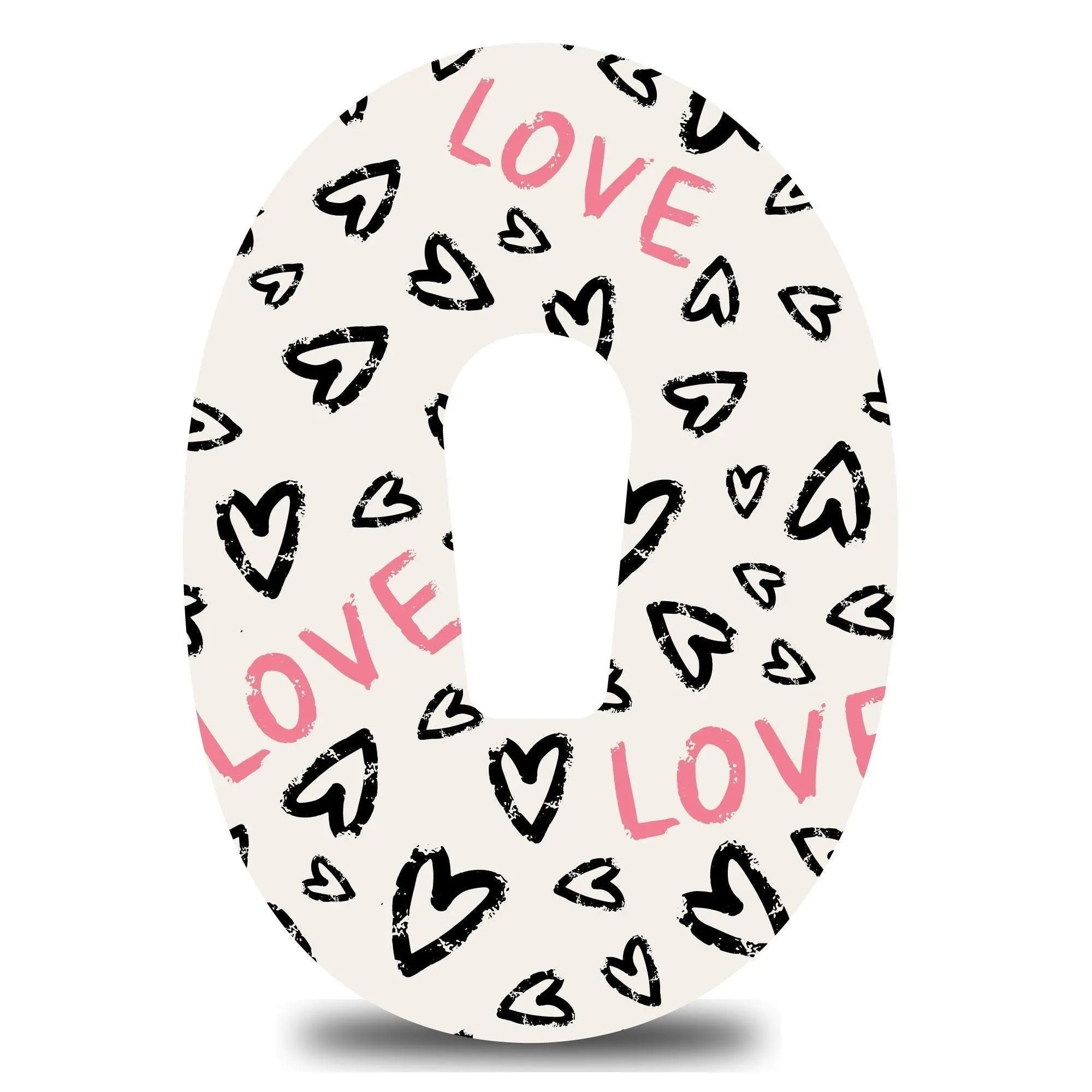 Heart Sketch Dexcom G6 Tape Heart Sketch Dexcom G6 Tape