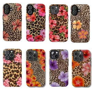 Leopard Hibiscus Tough Case for iPhone 11 - 17