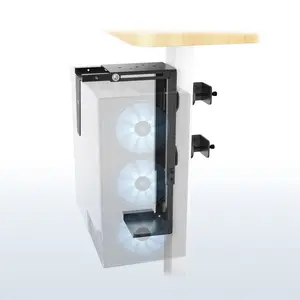 Under Desk Leg Clamp PC Mount