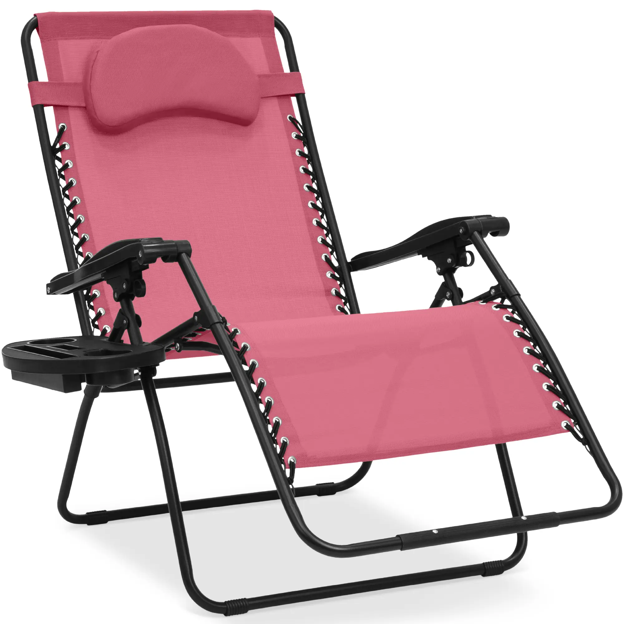 Best Choice Products Oversized Zero Gravity Chair, Folding Outdoor Patio Recliner w/ Cup Holder