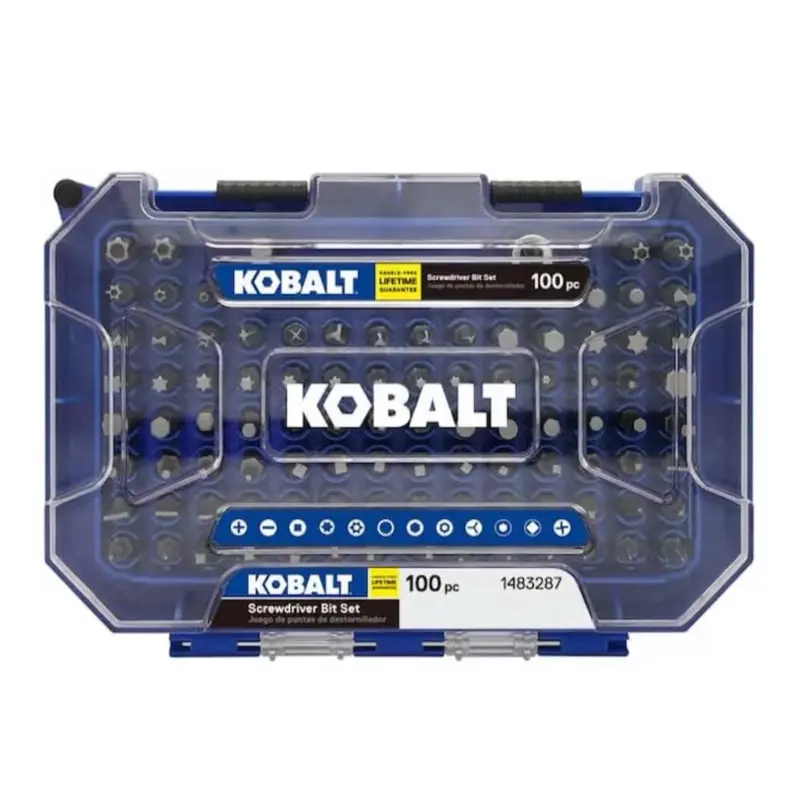 Kobalt 1-in Screwdriver Bit Set (100-Piece) Kobalt 1-in Screwdriver Bit Set (100-Piece)