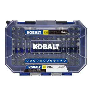 Kobalt 1-in Screwdriver Bit Set (100-Piece)
