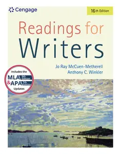 USED-Readings for Writers with APA 7e Updates by McCuen-Metherell, Jo Ray (Paperback)