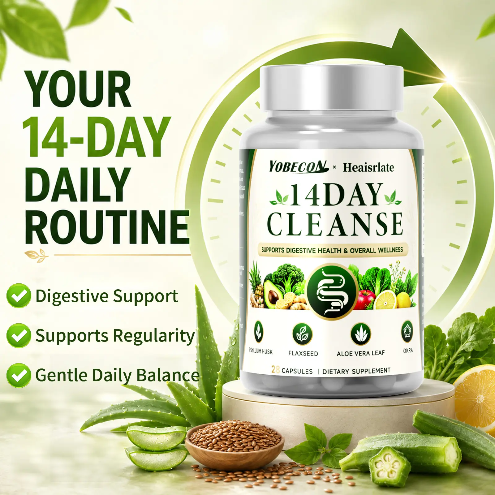 14-Day Advanced Gut & Digestive Support For Men & Women