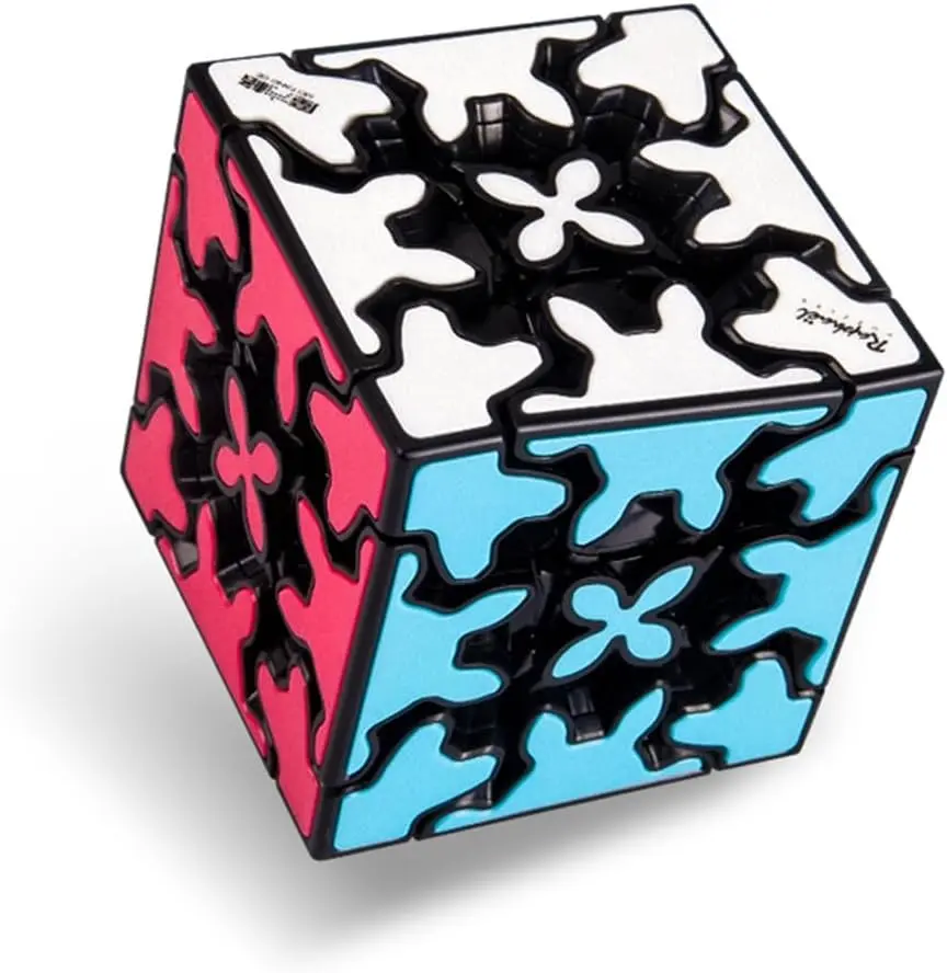 3x3x3 Speed Cube with Three-Dimensional Gear Structure