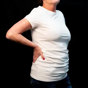 Ladies Fitted Crew Neck Temperature Regulating T-Shirt using NASA-approved Outlast Technology for Everyday Wear