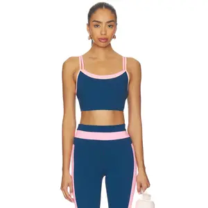 BEACH RIOT Winston Top in Seashell Isle Colorblock