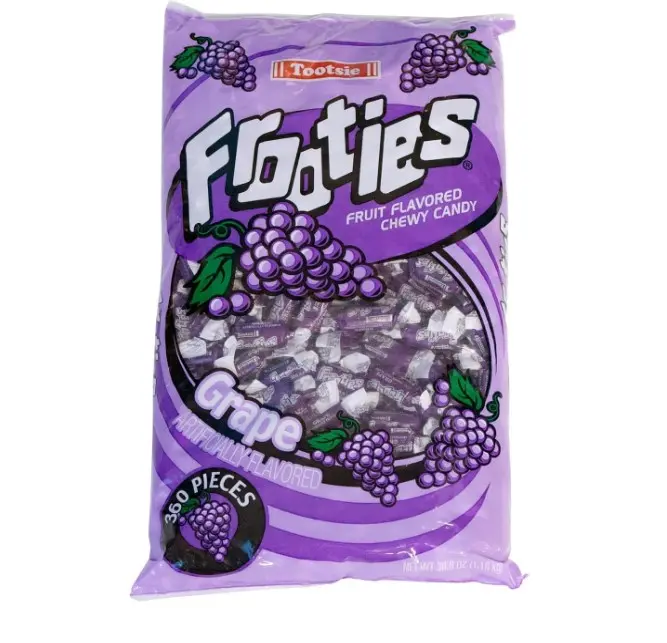 Tootsie Roll Frooties Grape Chewy Candy, 360 Count, 38.8oz Bag