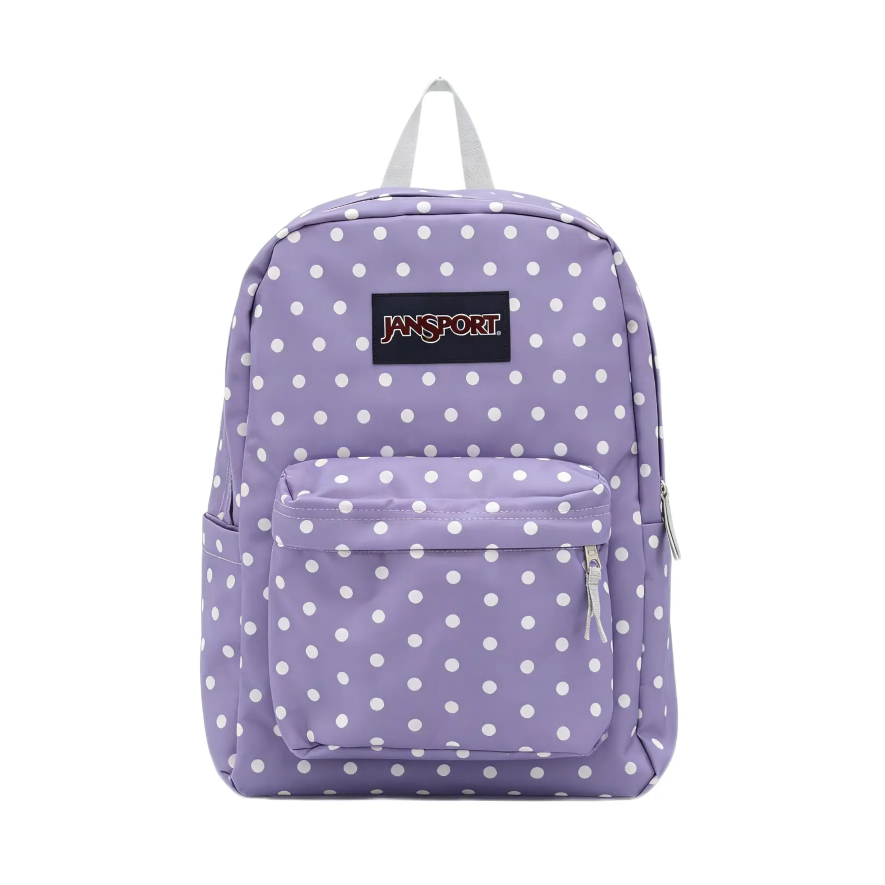 JanSport Classic Printed Backpack - Cute Polka Dot, Leopard, Cat, French Bulldog Prints - Waterproof Durable Nylon Lightweight Daypack, School Style Student Backpack for Teen Girls Back to School, Daily Travel, Durable Nylon Daypack