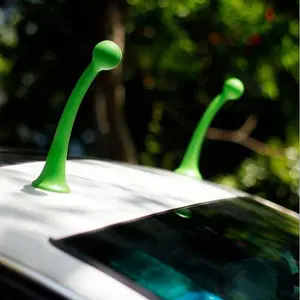 Cute 3D Car Roof Decoration Sticker, Adorable Bean Sprout Design, Easy-To-Use Parking Aid, Enhances Vehicle Aesthetics, Sticker For Cars, Car Decorative Sticker