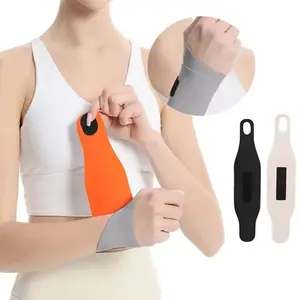 1pc Nylon Wrist Guard, Elastic Wristband with Adjustable Support, Breathable Compression for Anti-Sprain & Tendon Sheath Protection, Universal Wrist Straps for Workout Accessories