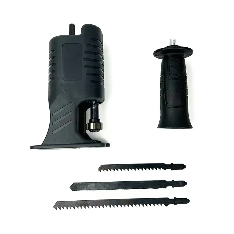 Handheld Electric Drill-to-Saw Converter Attachment, Professional Precise Woodcutting Tool for Woodworking Projects, Plastic-Cutting, DIY Household Use, Not Applicable (Without Plug), Drill Conversion