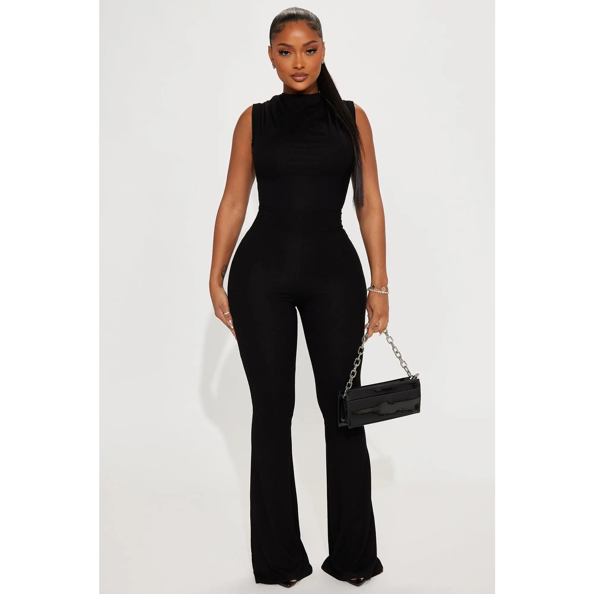 No Vacancy Jumpsuit - Black No Vacancy Jumpsuit - Black