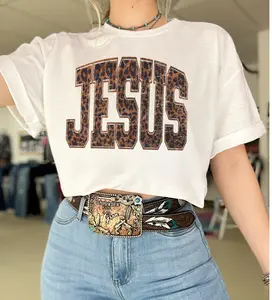 Leopard Jesus Tee