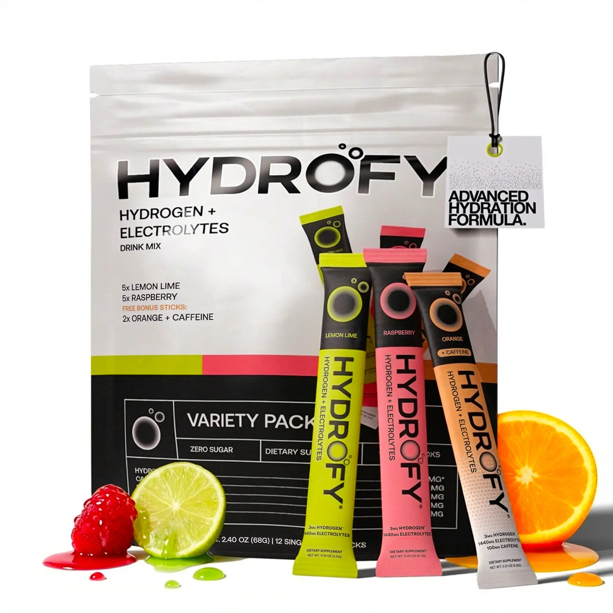 Hydrofy Hydrogen Water + Electrolytes H2 Hydration Support Hydrofy Hydrogen Water + Electrolytes H2 Hydration Support