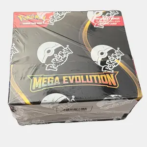 Pokémon Mega Evolution Booster Box - Collectible Trading Card Game Box for Enthusiasts and Collectors
