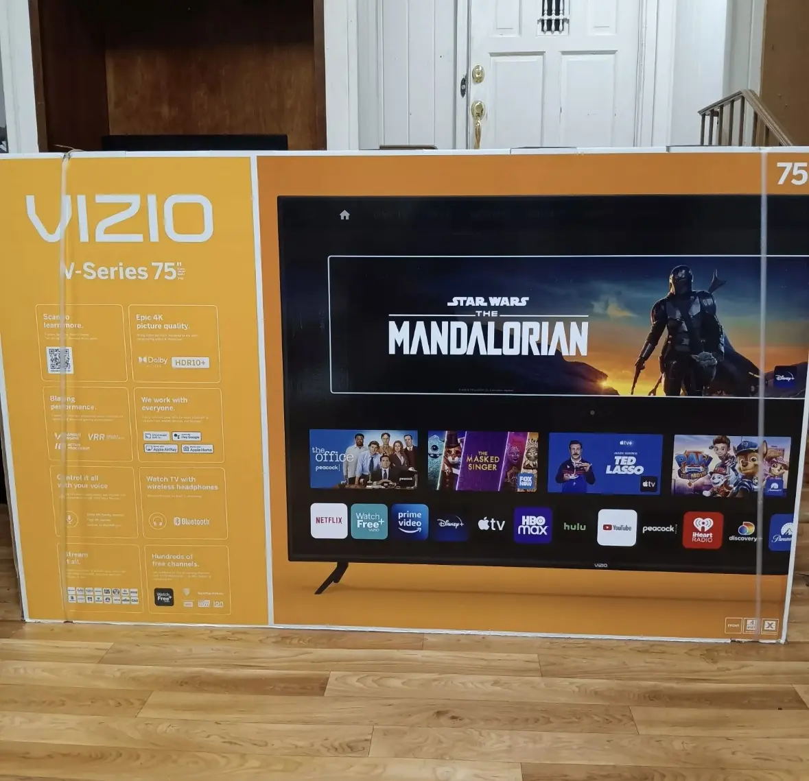Brand new and original Vizio V-Series 75”Smart Television
