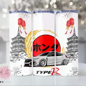 JDM Custom 20 oz  Stainless tumbler | Type R