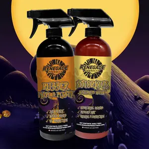 Renegade Products | Limited Edition Holiday Bundle - 24oz NOtorious Waterless Wash & Rubber Vinyl Plastic Conditioner for Vehicle Care