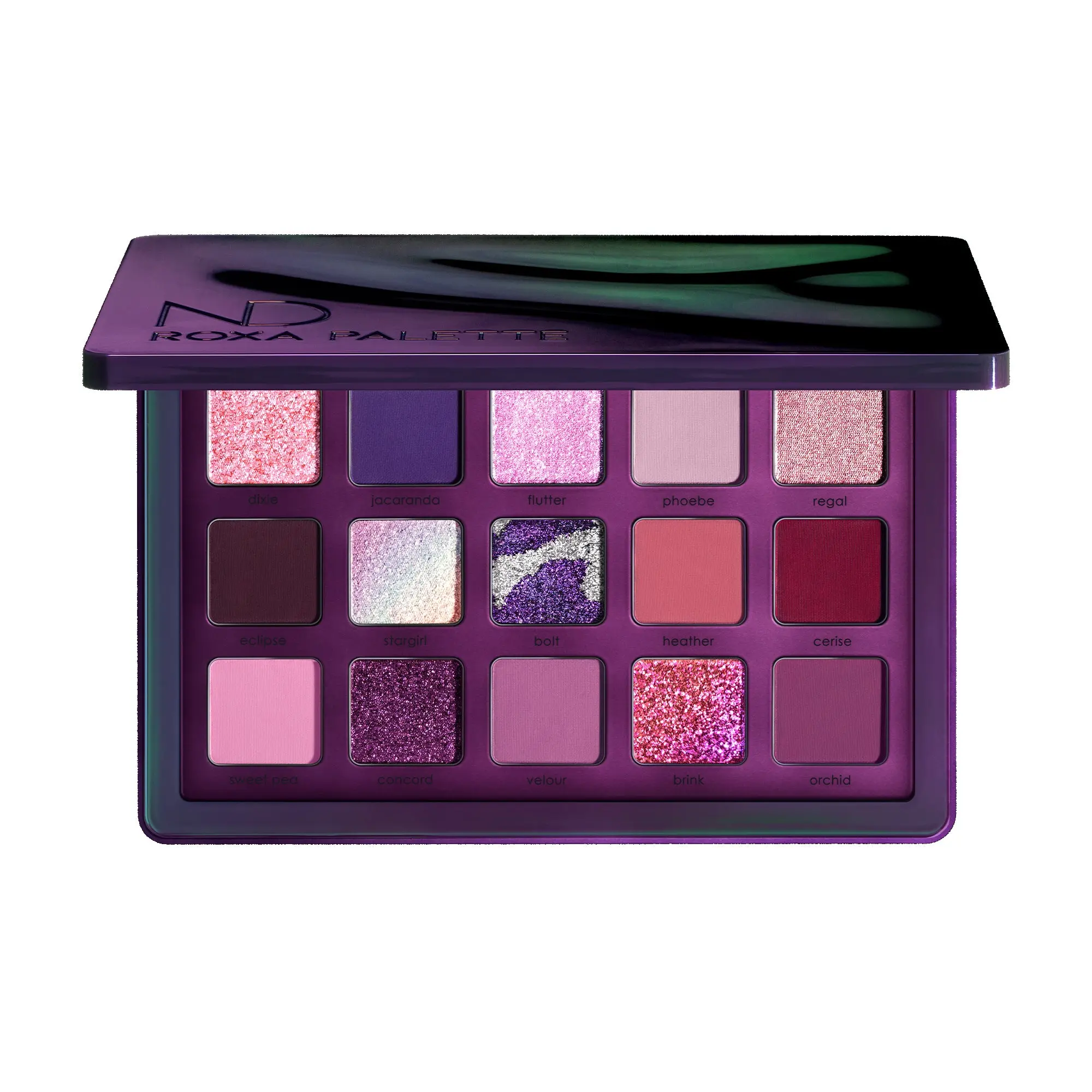 Natasha Denona Roxa Eyeshadow Palette - Matte and Shimmer Makeup Smooth High Pigment Cosmetic Natasha Denona Roxa Eyeshadow Palette - Matte and Shimmer Makeup Smooth High Pigment Cosmetic