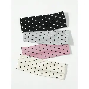 Polka Dot Pattern Hair Band Casual Simple Hair Accessories for Women & Girls Minimalist Headwear Suitable for Thick Hair
