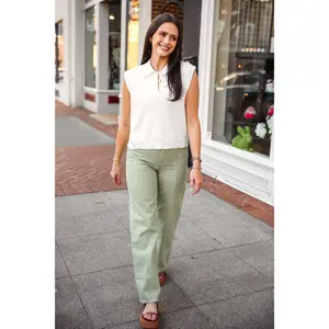 Ivory collared sweater