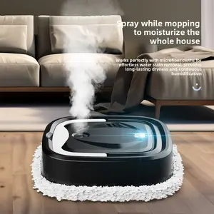 Multifunctional sweeping and mopping robot floor cleaner, with humidification function, supports both dry and wet use