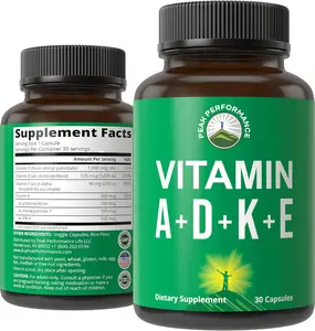 Vitamins D 5000 IU with A K and E All in 1 Vegan Capsules ADK Vitamin Supplement with D3 K2 Essential Multivitamin for Mood Booster Immune Support Bone Density Vision and Heart Health Defense 120 Count