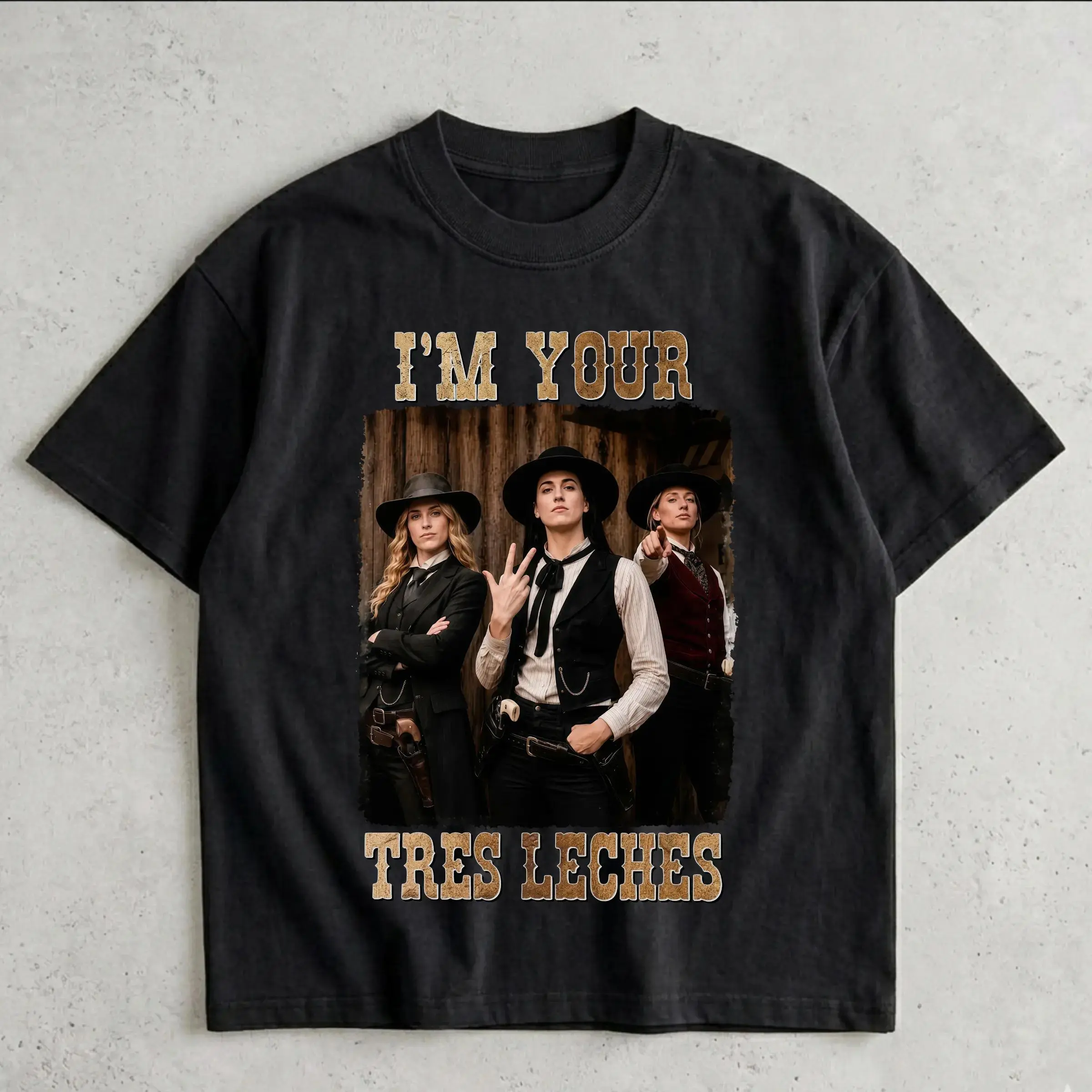 Comfort Colors I’m Your Tres Leches Caitlyn Clark, SophIe Cun.ingham and LexIe Hull Western Graphic T-Shirt, Funny IndIa Basketball Fan Unisex Tee