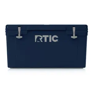 RTIC Ultra-Tough 65 Quart Hard Cooler Rotomolded Ice Chest Holds 84 Cans Keeps Ice