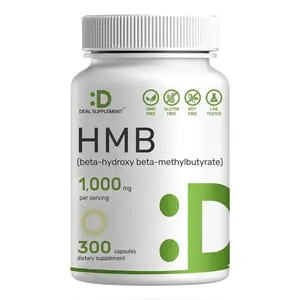 DEAL SUPPLEMENT Ultra Strength HMB Supplements 1000mg, 300 Capsules | Natural Workout Supplement | Fitness, Energy