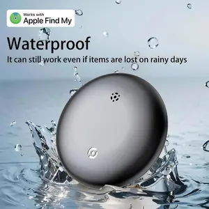 Hidden GPS Vehicle Tracker, Magnetic Waterproof Car Tracking Device, Real-Time Find My App Connection, Zero Subscription Fee, 1+ Year Battery Life for iPhone & Apple Devices