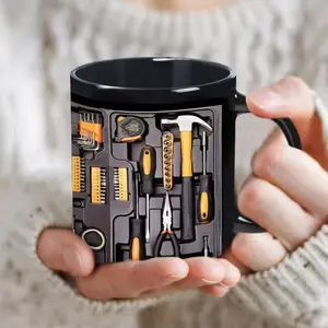 Printed Ceramic Mug Style Colorful Coffee Cup Creative Art Design Suitable for Breakfast Afternoon Tea Office Valentine's Gift