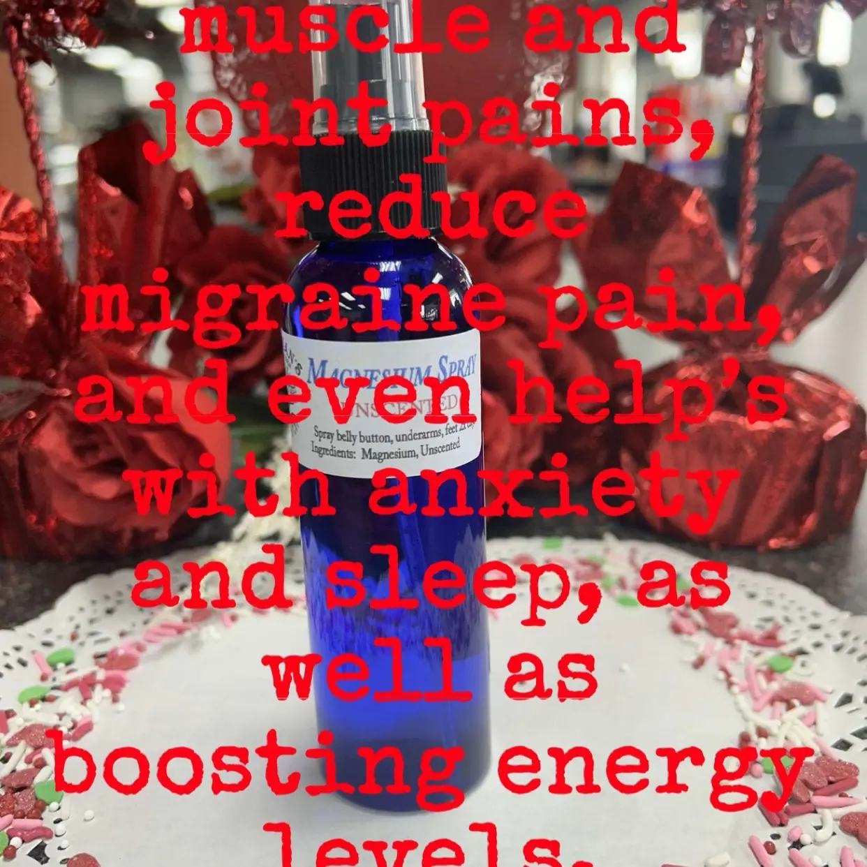Magnesium spray
