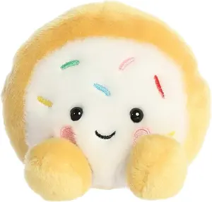 Crumble Cookie Plush Toy 4.5" | Cute Mini Stuffed Animal for Kids, Room Decor & Birthday Gift